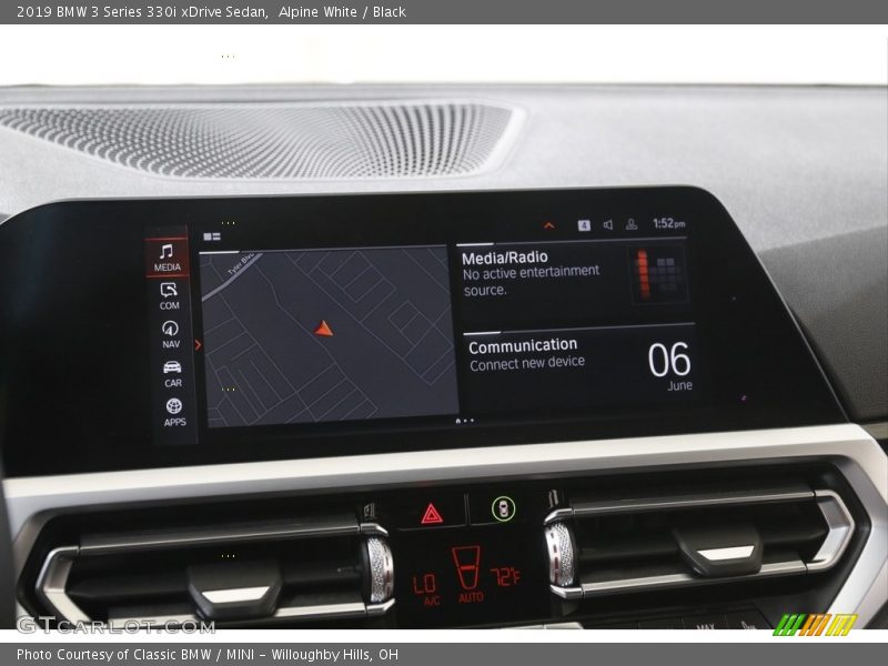 Controls of 2019 3 Series 330i xDrive Sedan