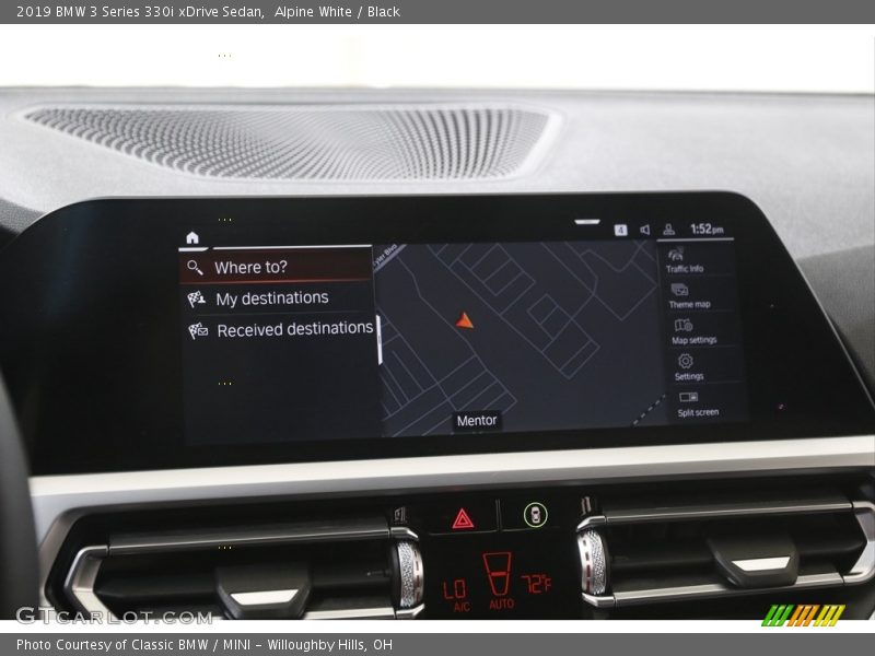 Navigation of 2019 3 Series 330i xDrive Sedan