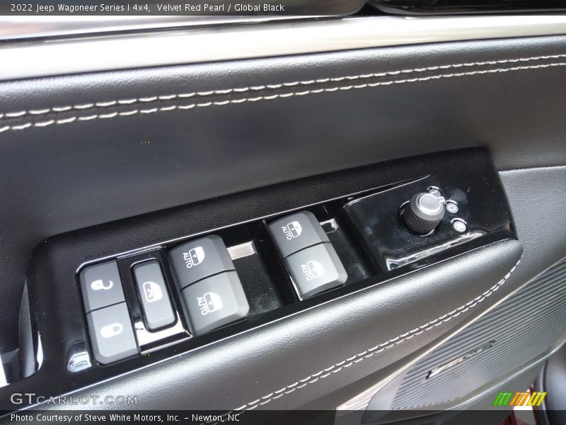 Velvet Red Pearl / Global Black 2022 Jeep Wagoneer Series I 4x4