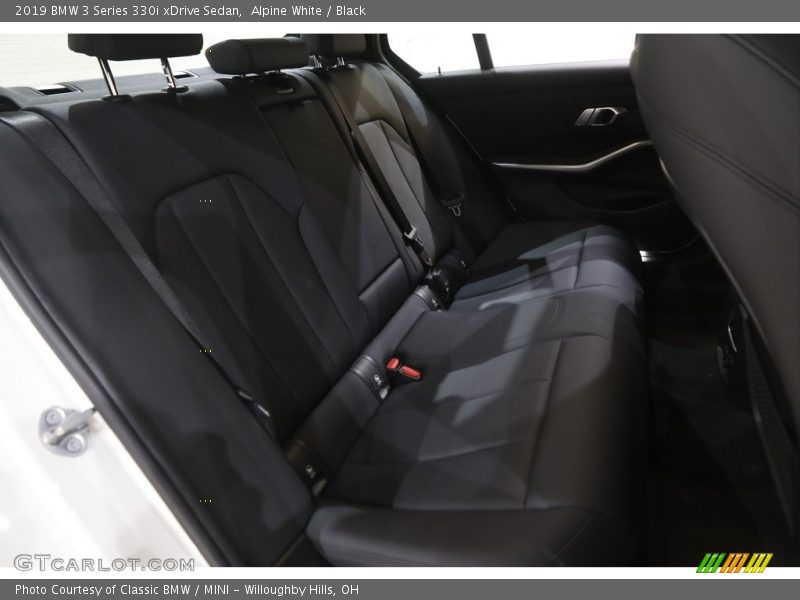 Rear Seat of 2019 3 Series 330i xDrive Sedan