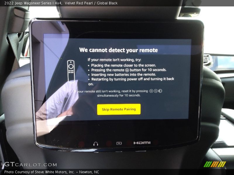 Velvet Red Pearl / Global Black 2022 Jeep Wagoneer Series I 4x4