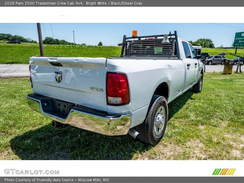 Bright White / Black/Diesel Gray 2018 Ram 3500 Tradesman Crew Cab 4x4