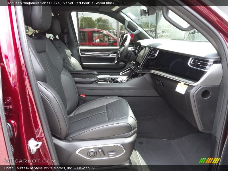 Velvet Red Pearl / Global Black 2022 Jeep Wagoneer Series I 4x4