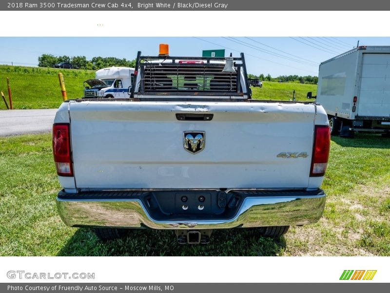 Bright White / Black/Diesel Gray 2018 Ram 3500 Tradesman Crew Cab 4x4