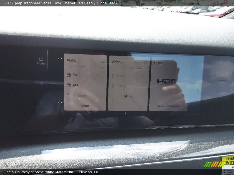 Velvet Red Pearl / Global Black 2022 Jeep Wagoneer Series I 4x4