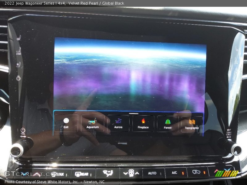 Velvet Red Pearl / Global Black 2022 Jeep Wagoneer Series I 4x4