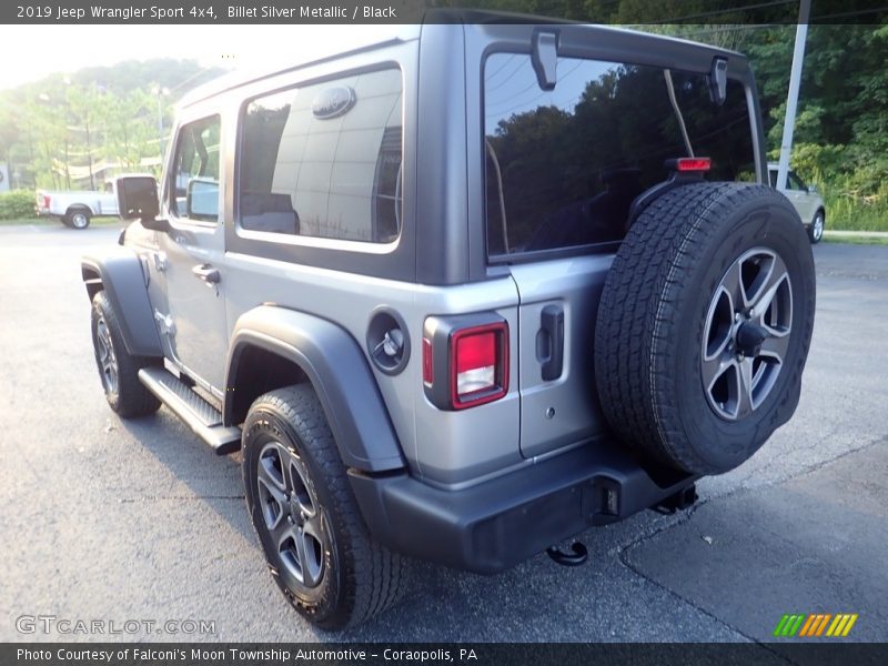 Billet Silver Metallic / Black 2019 Jeep Wrangler Sport 4x4