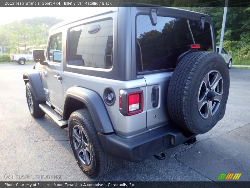 Billet Silver Metallic / Black 2019 Jeep Wrangler Sport 4x4