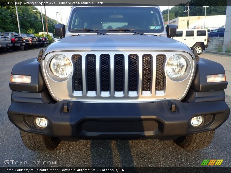 Billet Silver Metallic / Black 2019 Jeep Wrangler Sport 4x4