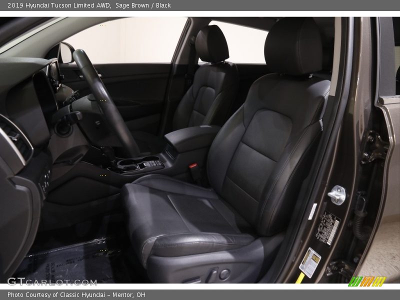 Sage Brown / Black 2019 Hyundai Tucson Limited AWD