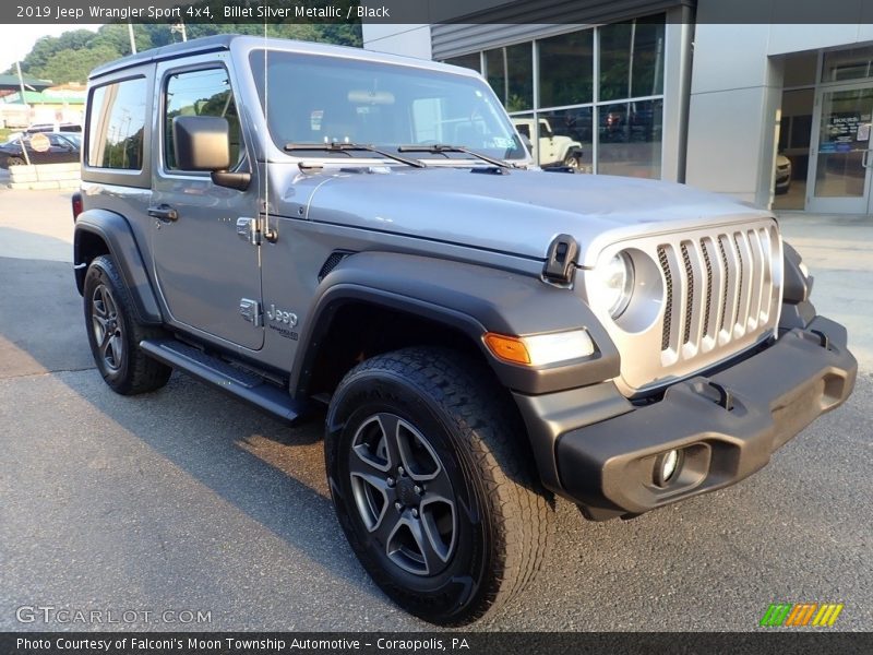 Billet Silver Metallic / Black 2019 Jeep Wrangler Sport 4x4