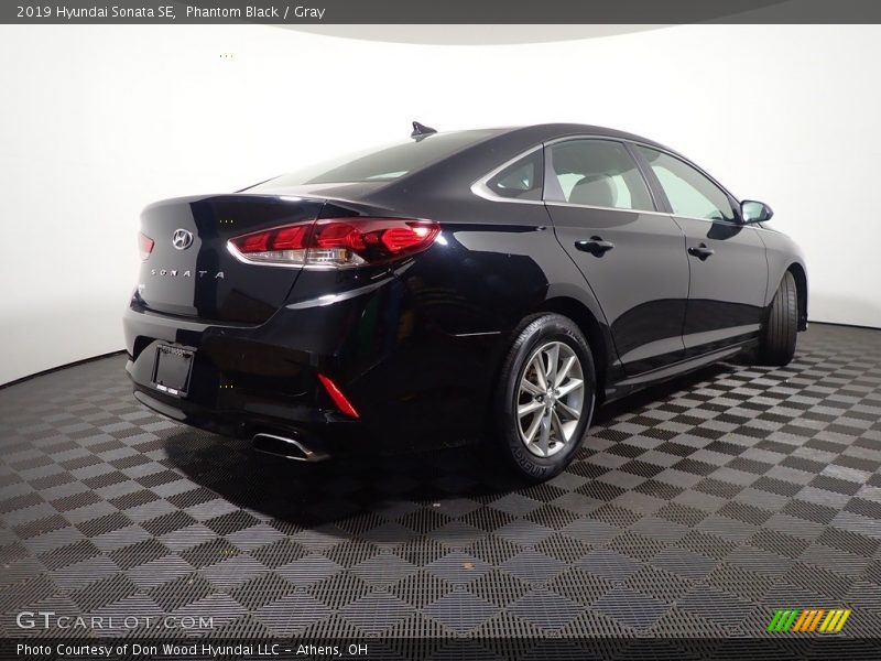Phantom Black / Gray 2019 Hyundai Sonata SE