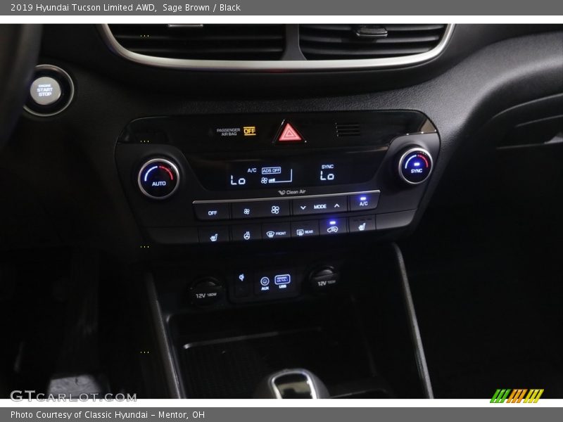 Sage Brown / Black 2019 Hyundai Tucson Limited AWD