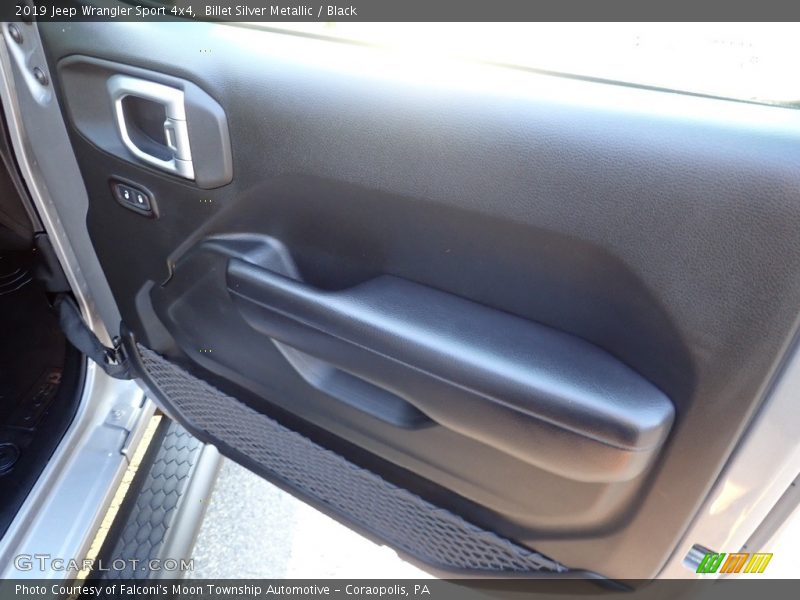 Billet Silver Metallic / Black 2019 Jeep Wrangler Sport 4x4
