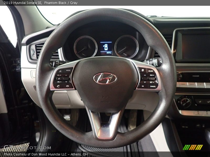 Phantom Black / Gray 2019 Hyundai Sonata SE
