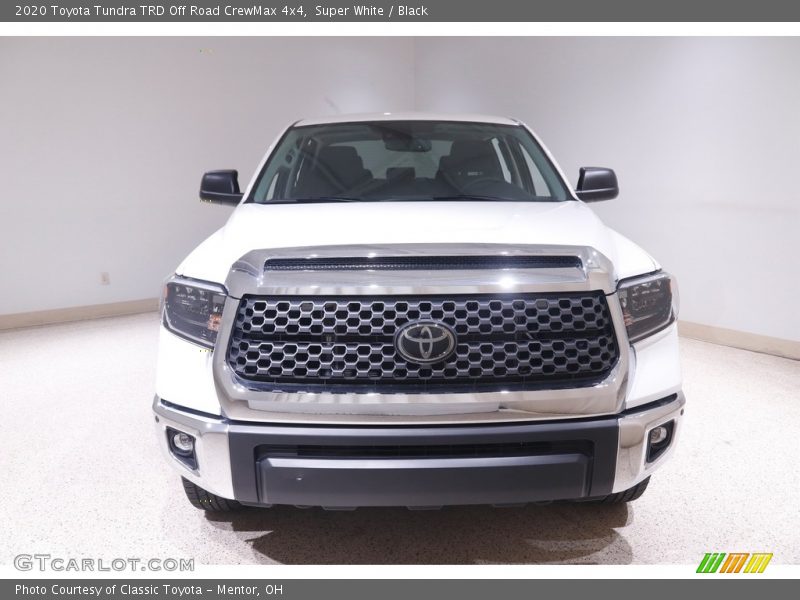 Super White / Black 2020 Toyota Tundra TRD Off Road CrewMax 4x4