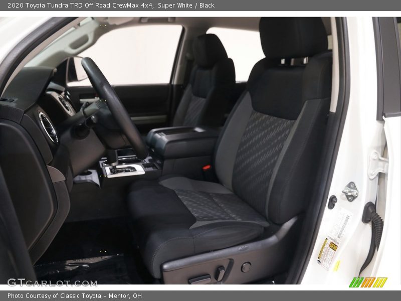 Super White / Black 2020 Toyota Tundra TRD Off Road CrewMax 4x4