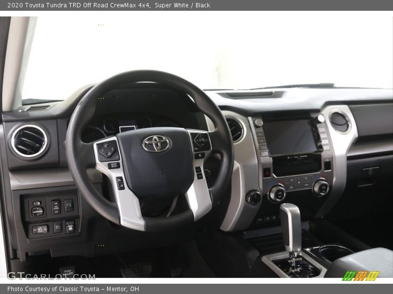Super White / Black 2020 Toyota Tundra TRD Off Road CrewMax 4x4