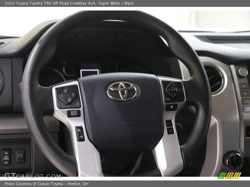 Super White / Black 2020 Toyota Tundra TRD Off Road CrewMax 4x4