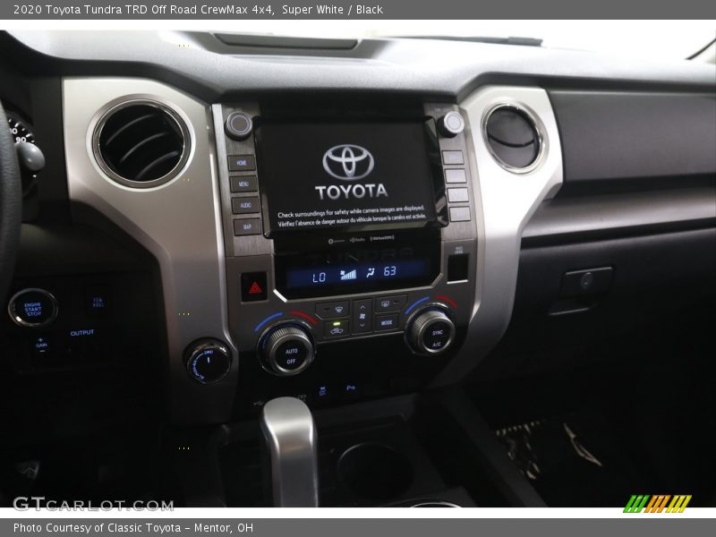 Super White / Black 2020 Toyota Tundra TRD Off Road CrewMax 4x4