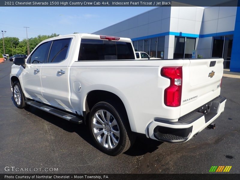 Iridescent Pearl Tricoat / Jet Black 2021 Chevrolet Silverado 1500 High Country Crew Cab 4x4