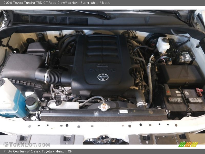  2020 Tundra TRD Off Road CrewMax 4x4 Engine - 5.7 Liter i-Force DOHC 32-Valve VVT-i V8