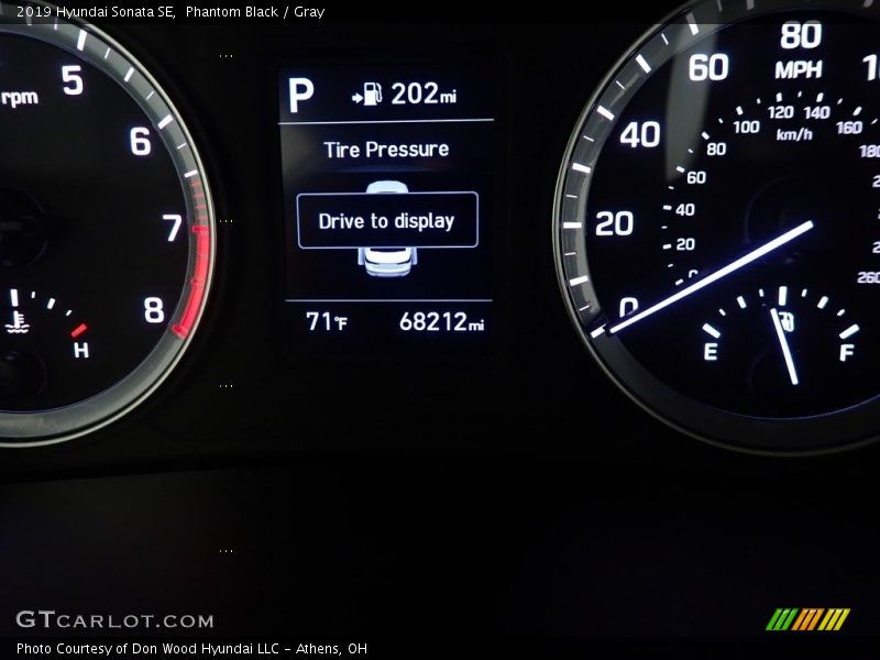 Phantom Black / Gray 2019 Hyundai Sonata SE