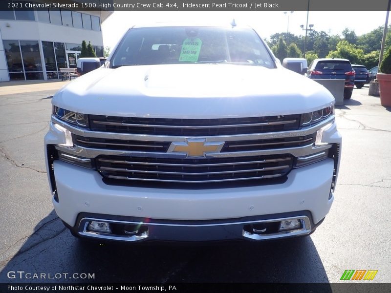 Iridescent Pearl Tricoat / Jet Black 2021 Chevrolet Silverado 1500 High Country Crew Cab 4x4