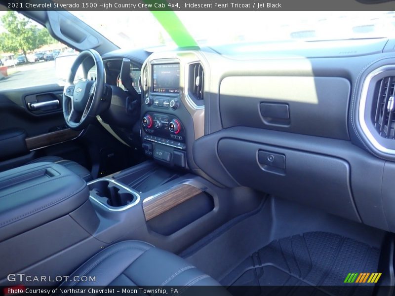 Iridescent Pearl Tricoat / Jet Black 2021 Chevrolet Silverado 1500 High Country Crew Cab 4x4