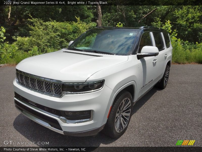 Bright white / Tupelo/Black 2022 Jeep Grand Wagoneer Series III 4x4