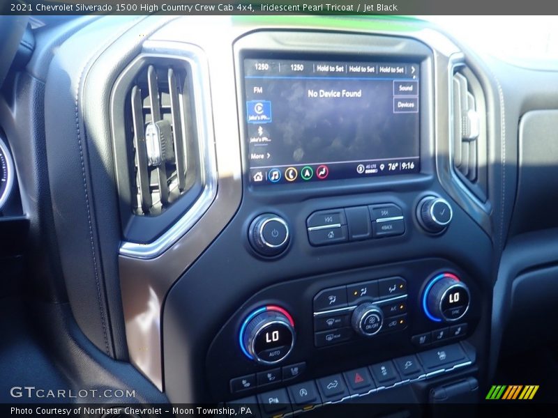 Iridescent Pearl Tricoat / Jet Black 2021 Chevrolet Silverado 1500 High Country Crew Cab 4x4