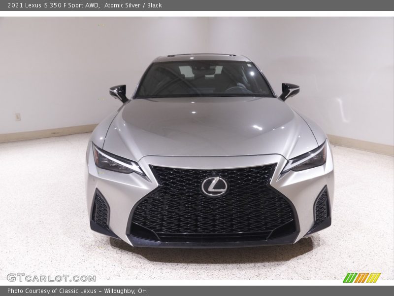 Atomic Silver / Black 2021 Lexus IS 350 F Sport AWD