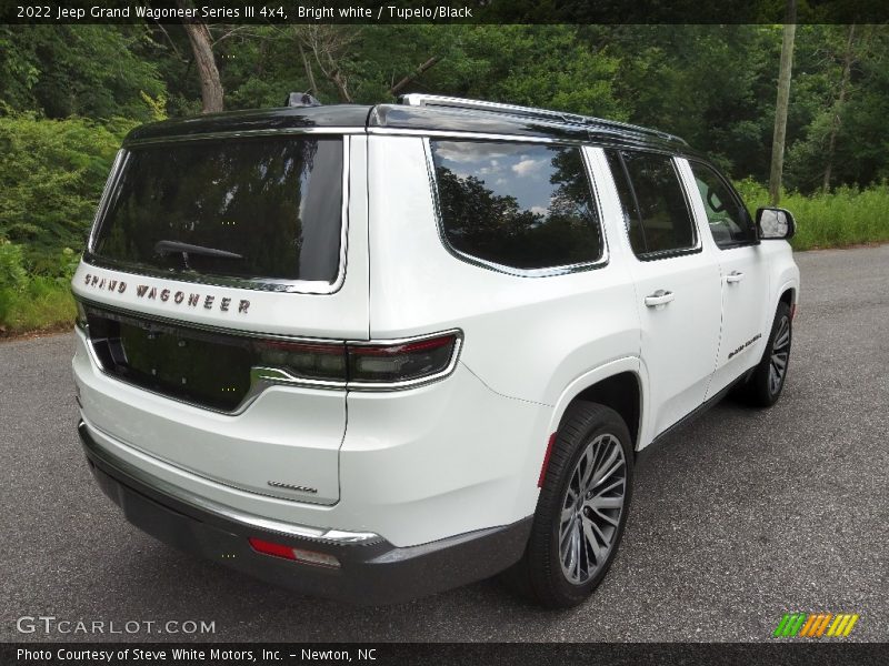 Bright white / Tupelo/Black 2022 Jeep Grand Wagoneer Series III 4x4