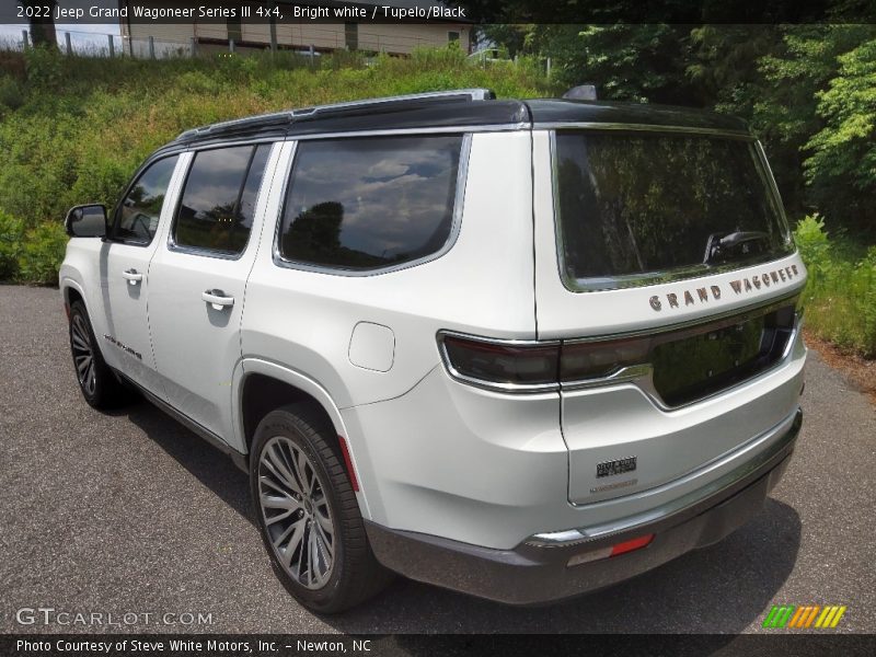 Bright white / Tupelo/Black 2022 Jeep Grand Wagoneer Series III 4x4