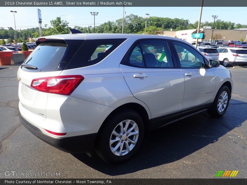 Silver Ice Metallic / Medium Ash Gray 2019 Chevrolet Equinox LS AWD