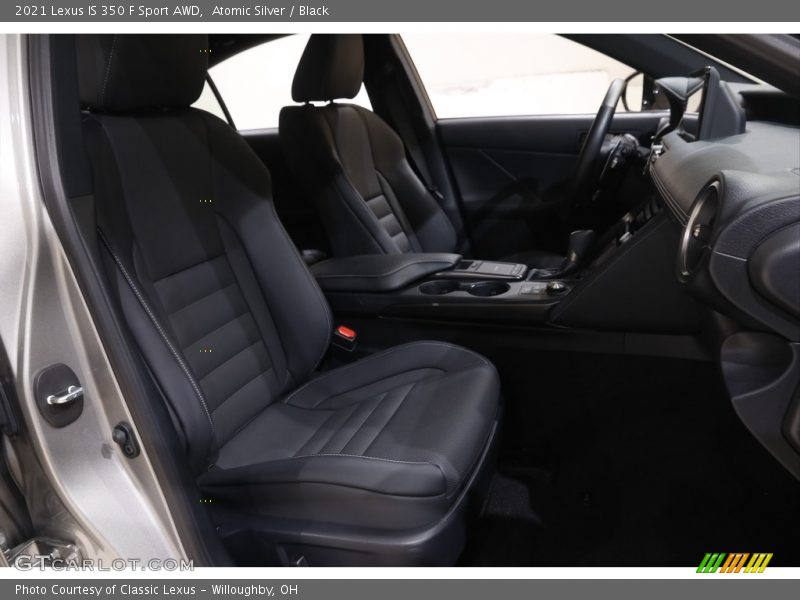 Front Seat of 2021 IS 350 F Sport AWD