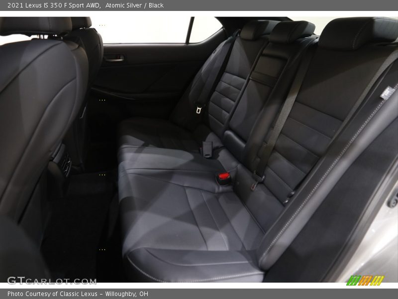 Rear Seat of 2021 IS 350 F Sport AWD