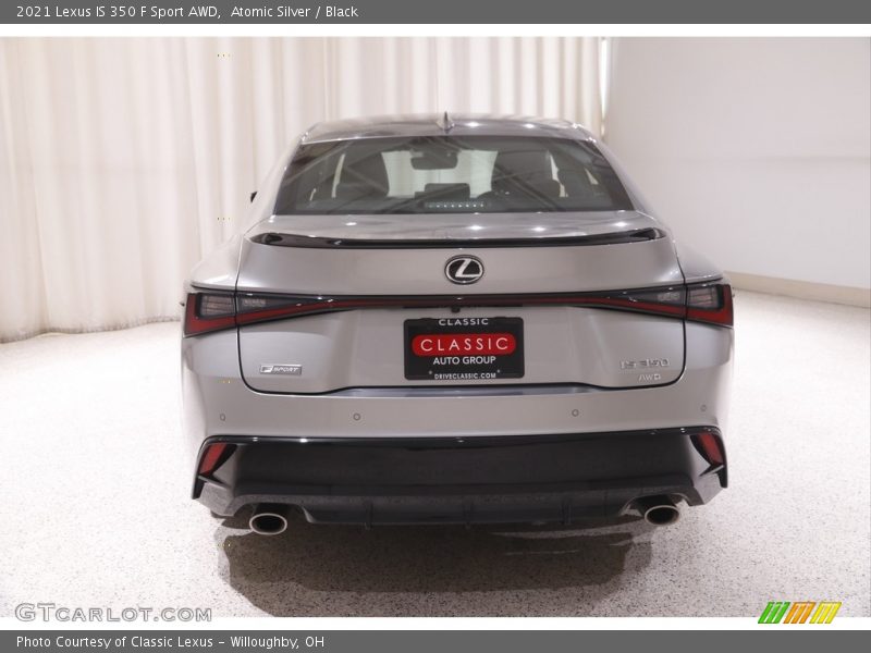 Atomic Silver / Black 2021 Lexus IS 350 F Sport AWD
