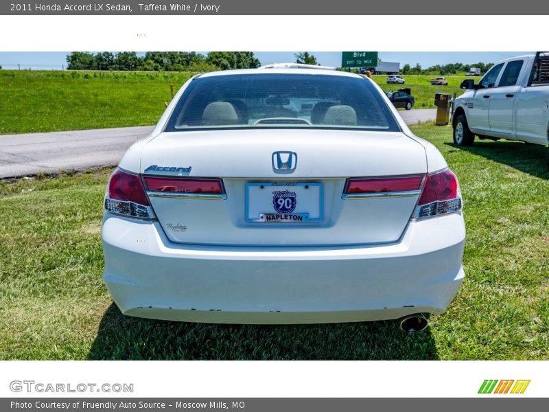 Taffeta White / Ivory 2011 Honda Accord LX Sedan