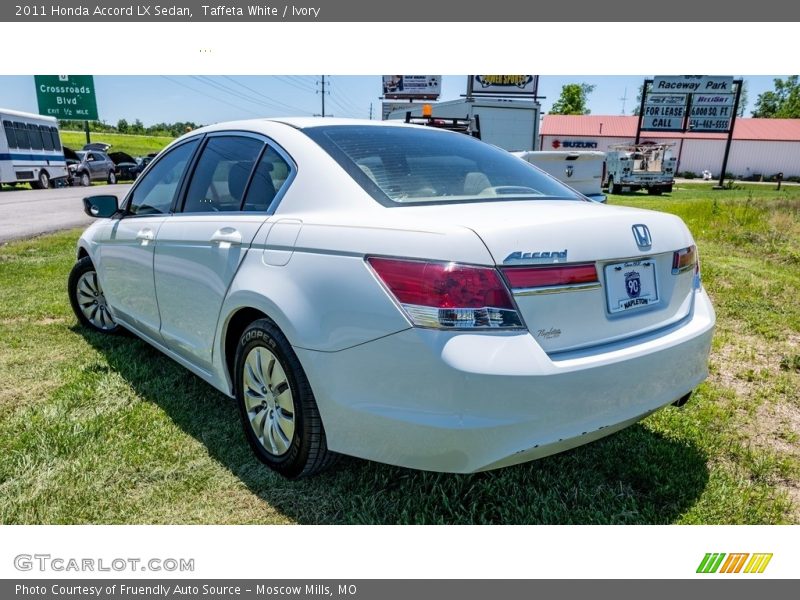 Taffeta White / Ivory 2011 Honda Accord LX Sedan