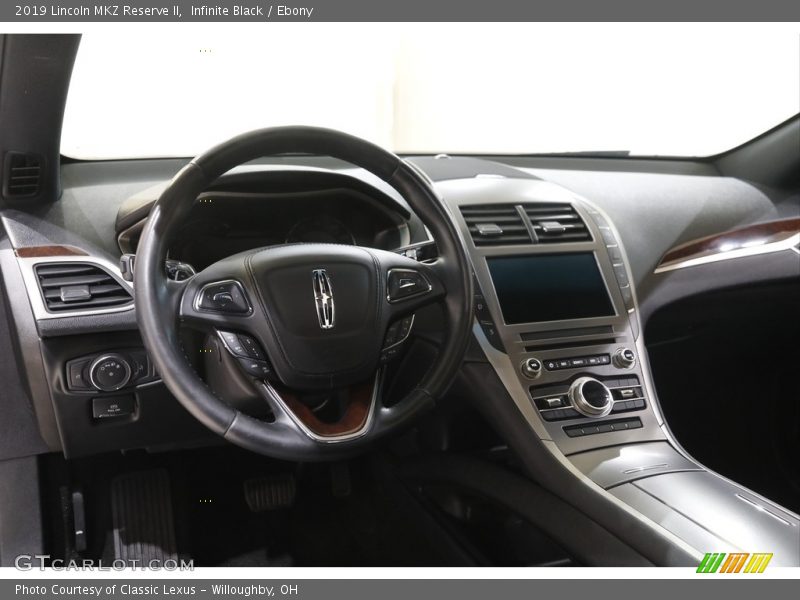 Infinite Black / Ebony 2019 Lincoln MKZ Reserve II