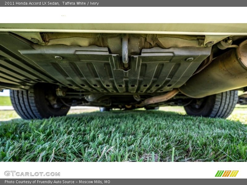 Taffeta White / Ivory 2011 Honda Accord LX Sedan