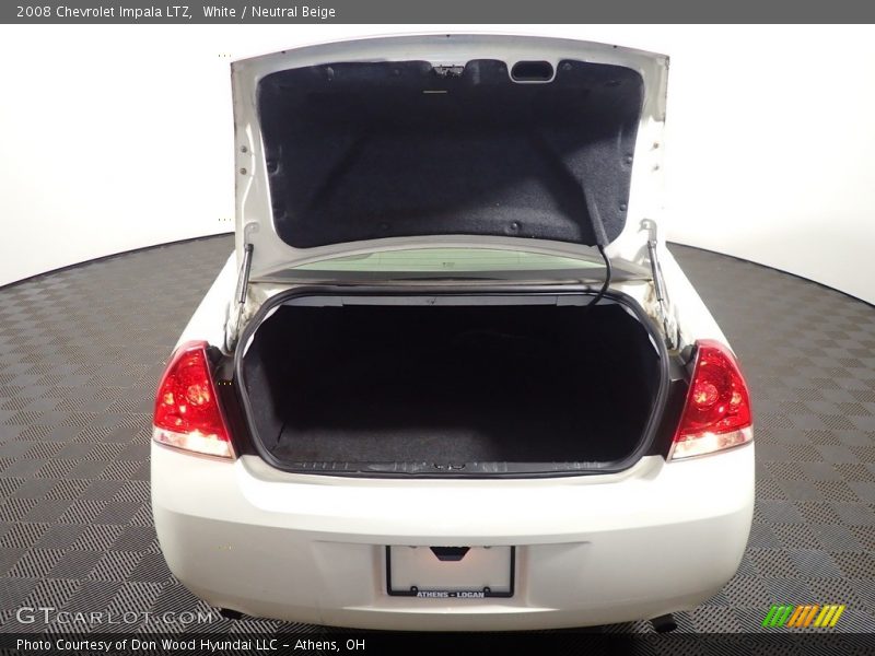 White / Neutral Beige 2008 Chevrolet Impala LTZ