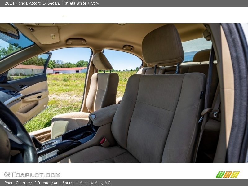 Taffeta White / Ivory 2011 Honda Accord LX Sedan