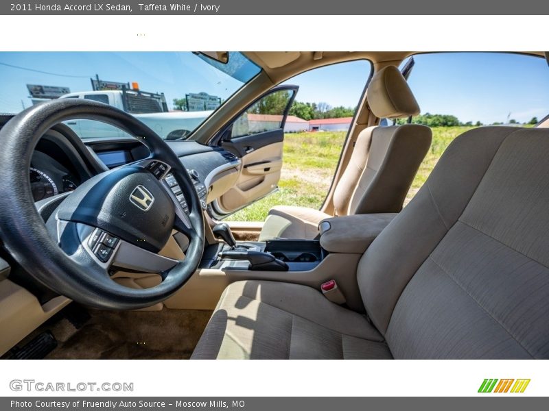 Taffeta White / Ivory 2011 Honda Accord LX Sedan