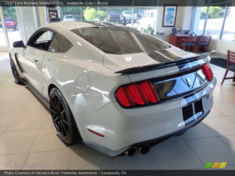 Avalanche Gray / Ebony 2017 Ford Mustang Shelby GT350