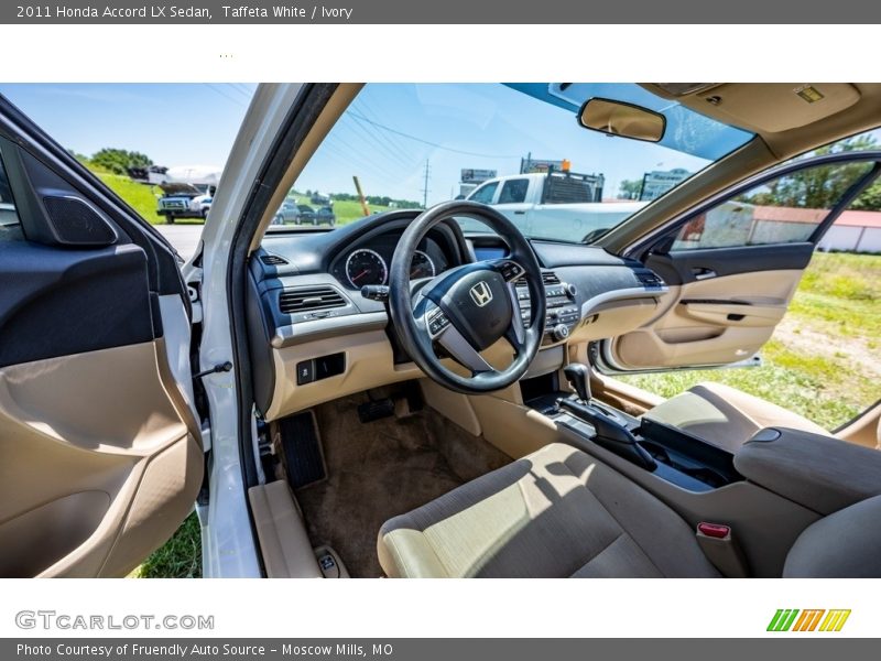 Taffeta White / Ivory 2011 Honda Accord LX Sedan