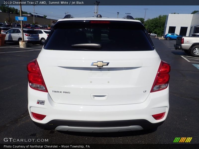 Summit White / Jet Black 2019 Chevrolet Trax LT AWD