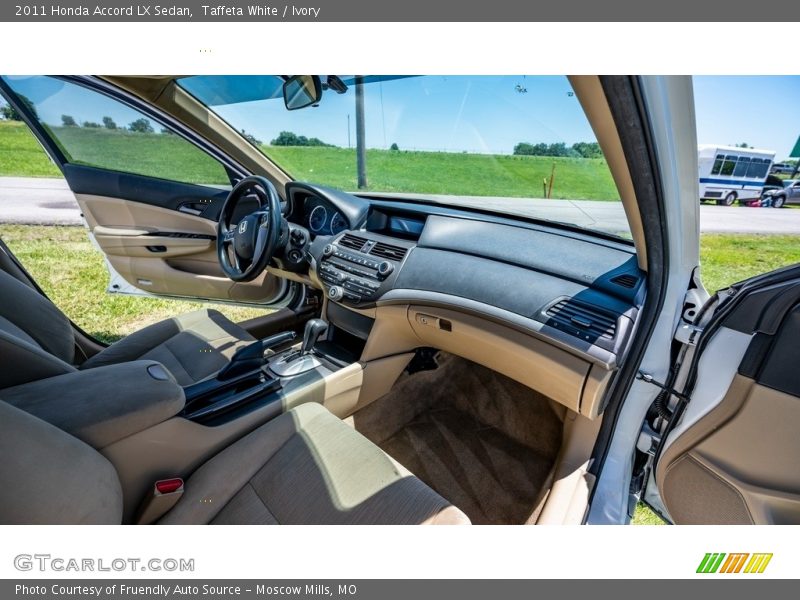 Taffeta White / Ivory 2011 Honda Accord LX Sedan