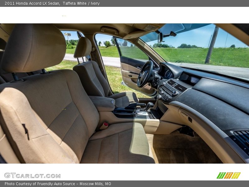 Taffeta White / Ivory 2011 Honda Accord LX Sedan